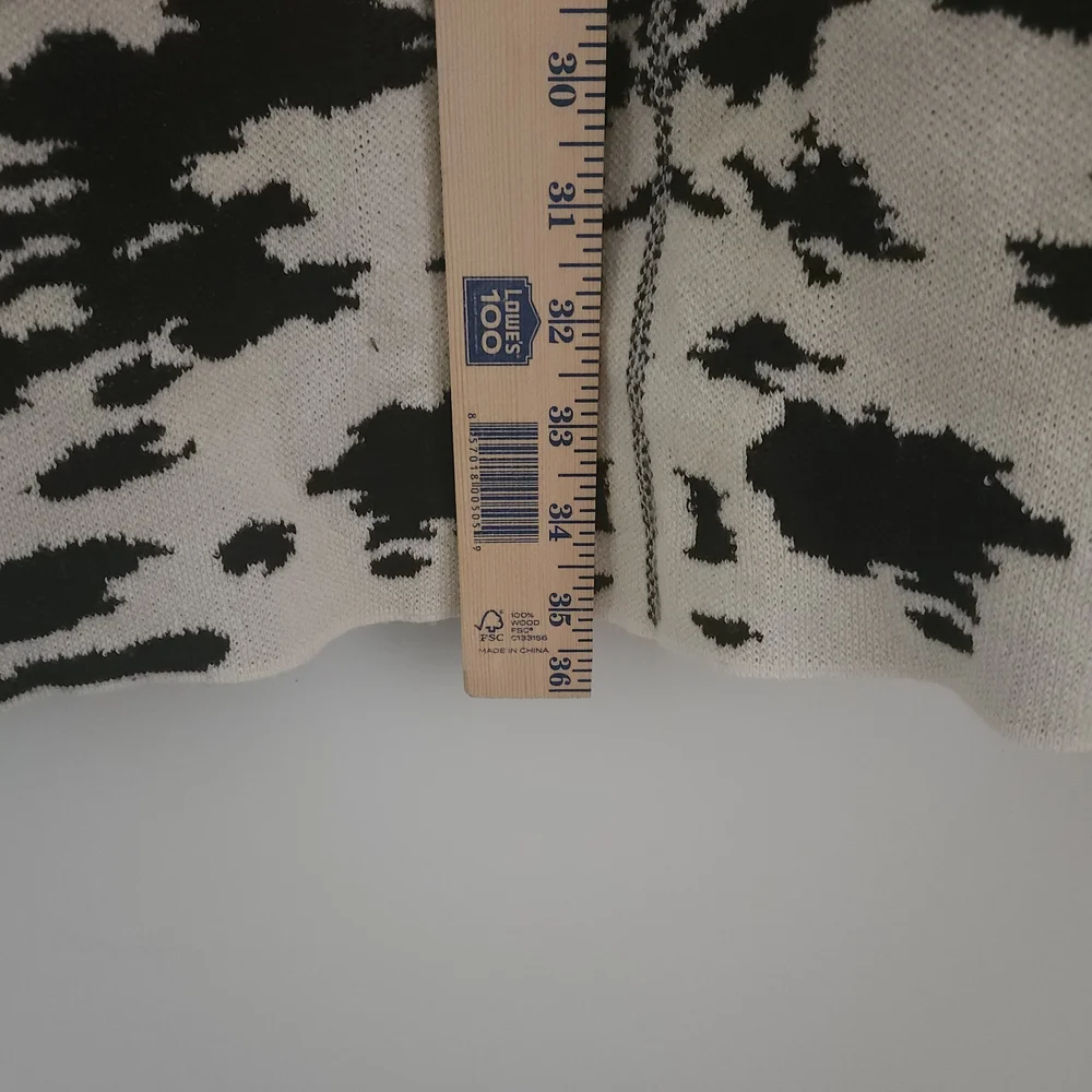 Crazy Train Monochrome Animal Print Cardigan - Picture 5 of 7